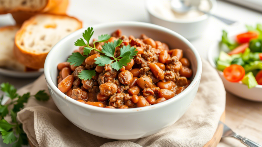 Small Red Beans and Ground Beef Recipe