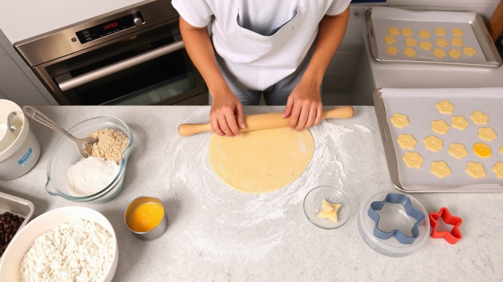 making Cheese Crackers

