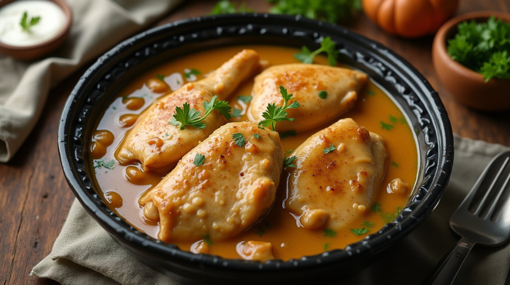 Crockpot Chicken and Gravy