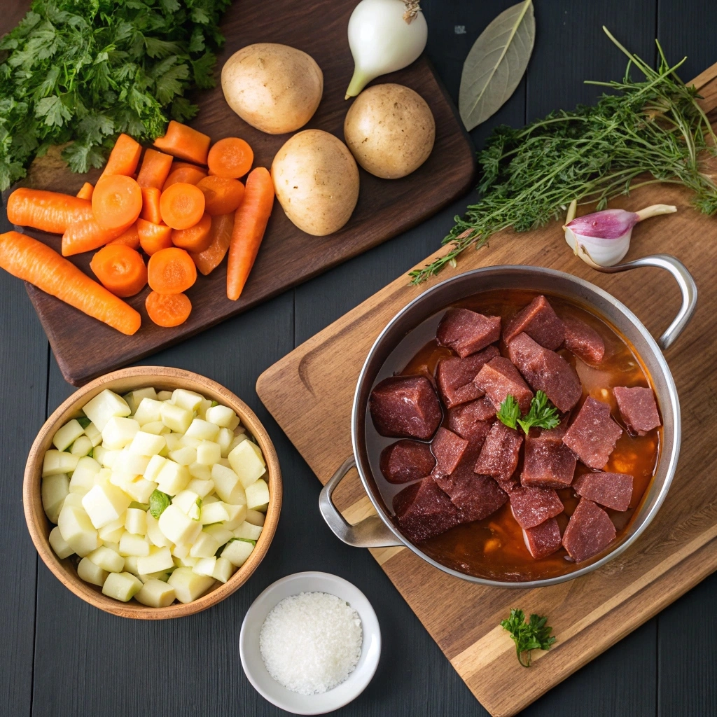 hawaiian beef stew recipe step