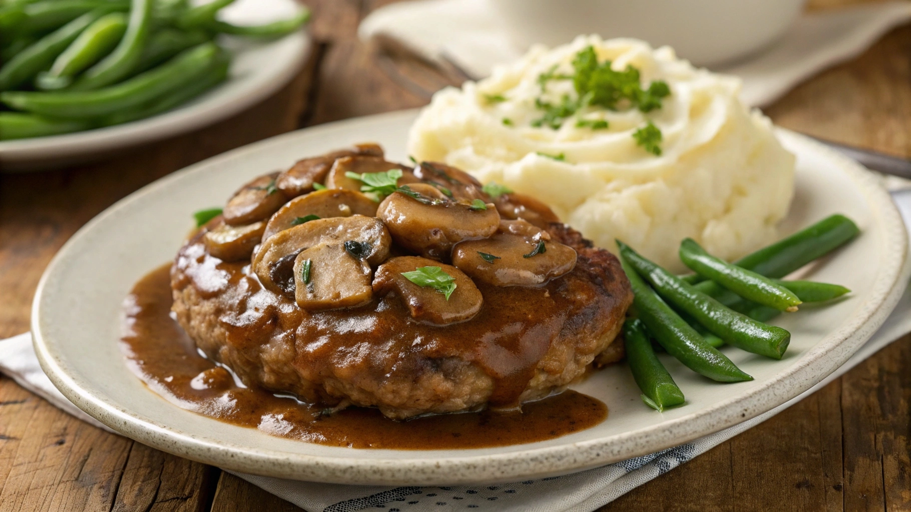 Salisbury Steak Recipe with Ground Chicken