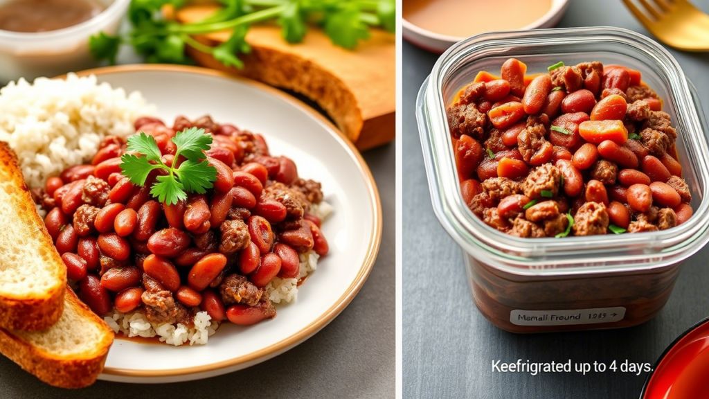 small red beans and ground beef recipe step 5